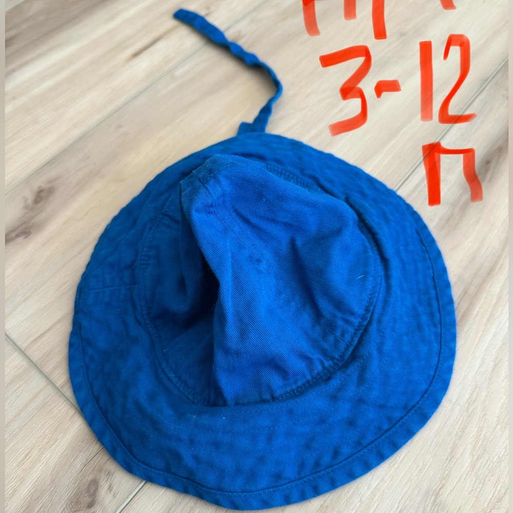 Hanna Andersson Vibrant Blue Kids Hat 3-12M